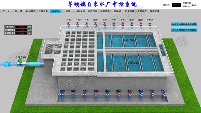 贵州省仁怀市茅坝镇自来水厂自动化控制系统